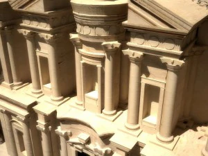 petra el deir 3D Model