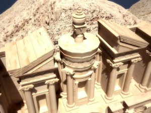 petra el deir 3D-Modell