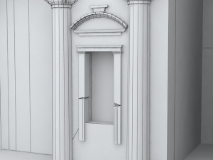 petra el deir 3D-Modell