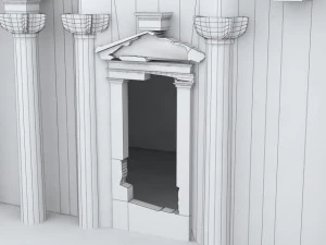 petra el deir 3D Model