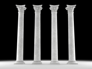 corinthian column 1 3D Model