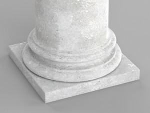 corinthian column 1 3D Model