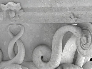 corinthian column 1 3D Model