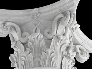corinthian column 1 3D Model