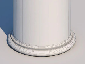 corinthian column 2 3D Model
