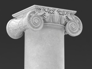 ionic column 1 3D Model