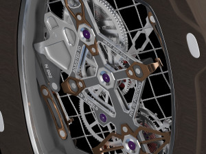 richard mille nadal rm 27-04 3D Модель