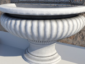 fountain 5 game-ready 3D Model