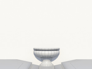 fountain 5 game-ready 3D Model