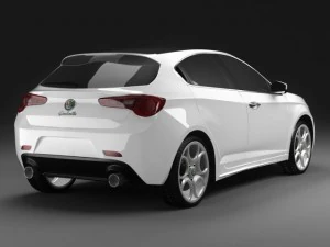 alfa romeo giulietta 3D Model