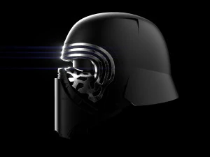 maschera di kylo ren Modello 3D