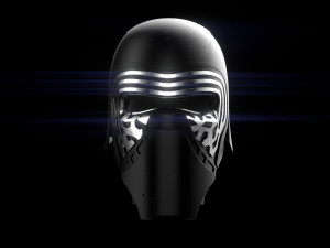 kylo ren mask Modello 3D