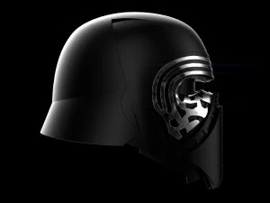 kylo ren mask 3D Model