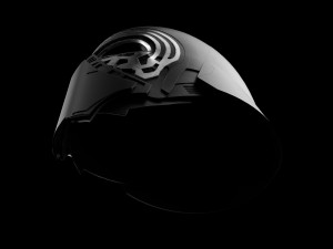 kylo ren mask Modello 3D