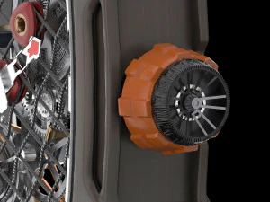 richard mille nadal rm 27-04 lowpoly 3D Model