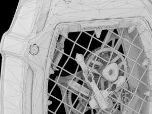 richard mille nadal rm 27-04 lowpoly 3D Model