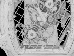 richard mille nadal rm 27-04 lowpoly 3Dモデル