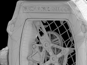 richard mille nadal rm 27-04 lowpoly 3Dモデル