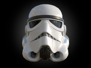 stormtrooper helmet 3D Model