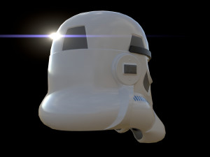stormtrooper helmet 3D-Modell