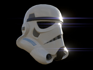 stormtrooper helmet 3D-Modell