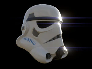 fırtına asker kaskı 3D Model