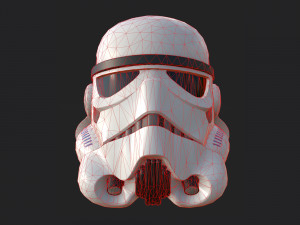 stormtrooper helmet 3D-Modell