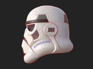 stormtrooper helmet 3D-Modell
