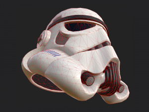 stormtrooper helmet 3D-Modell