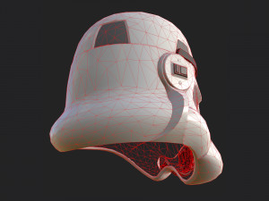 stormtrooper helmet 3D-Modell