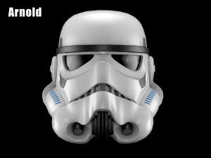 stormtrooper helmet 3D-Modell