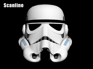 stormtrooper helmet 3D-Modell