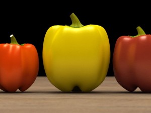 peppers 3D 模型