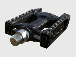 bike pedal 3D 模型