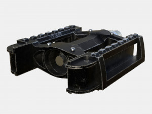 bike pedal 3D 模型