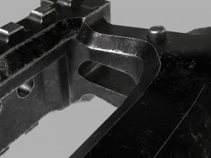 bike pedal 3D 模型