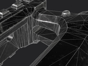 bike pedal 3D 模型
