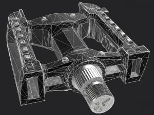 bike pedal 3D Model