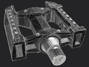 bike pedal 3D Model