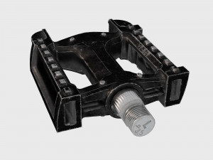 bike pedal 3D 模型
