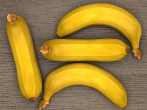 banana Model 3D