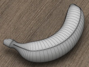 banana Model 3D