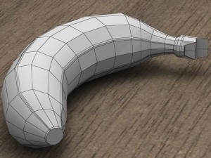 banana Model 3D
