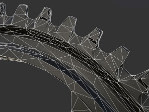 chain ring gear 3D Model
