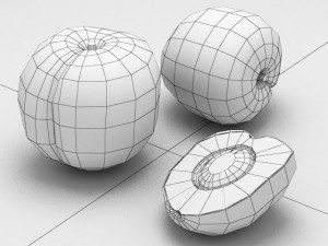 apricot Modèle 3D