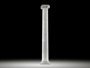 angular ionic column Modèle 3D