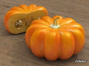 pumpkin Model 3D