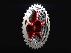 sram cassette pg990 3D Модель