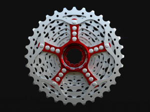 sram cassette pg990 3D Модель
