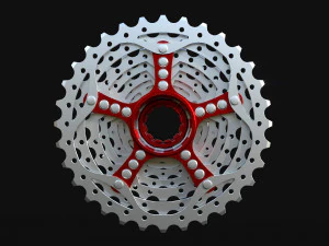 sram cassette pg990 3D Model